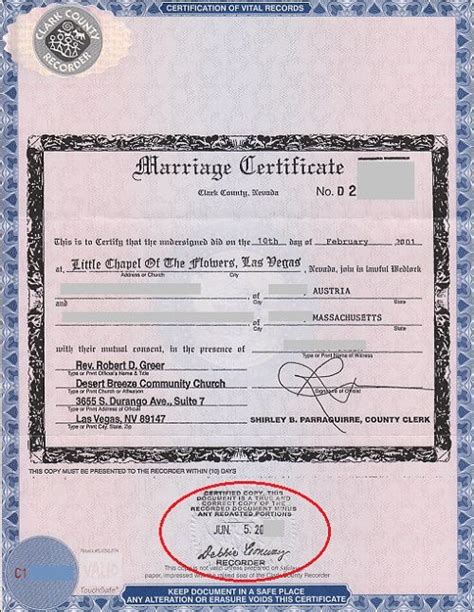 licencia de matrimonio en las vegas online|Las Vegas Marriage License Information 